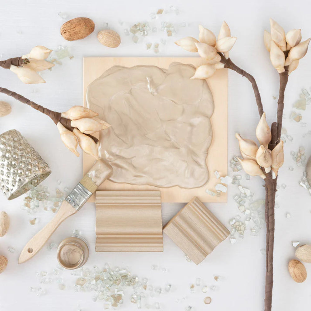 Various items in Champagne Gold Metallic from Fusion Mineral Paint
