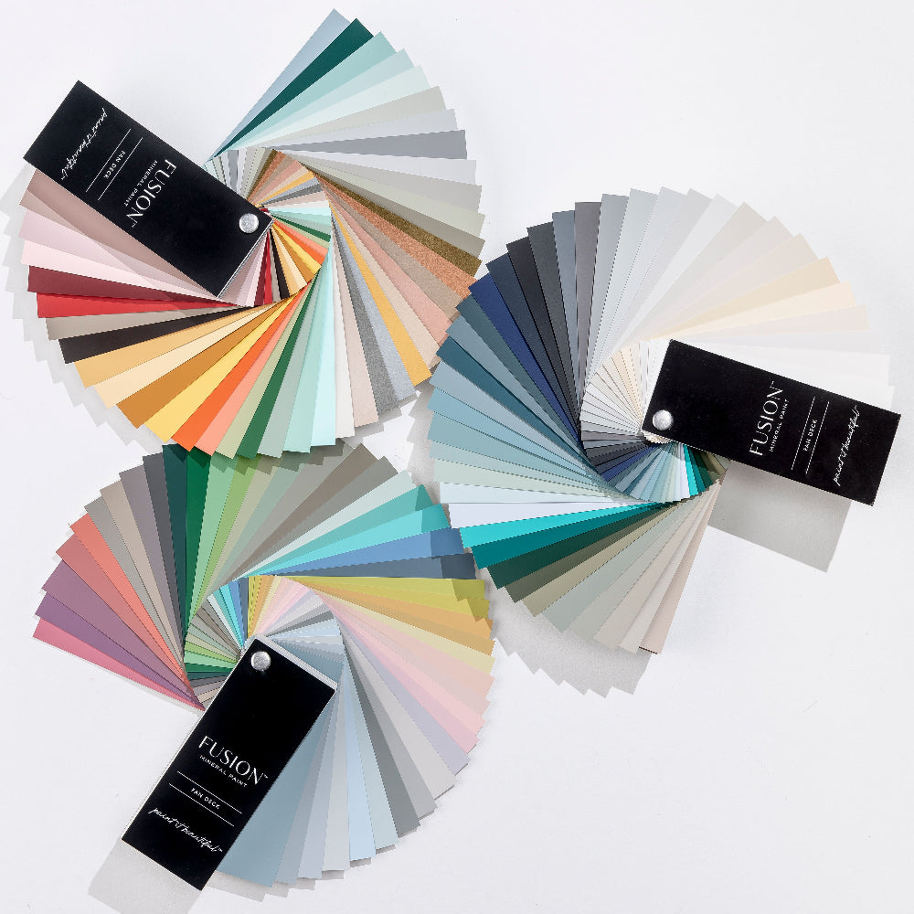 Colour swatch Fan Deck for Fusion Mineral Paints