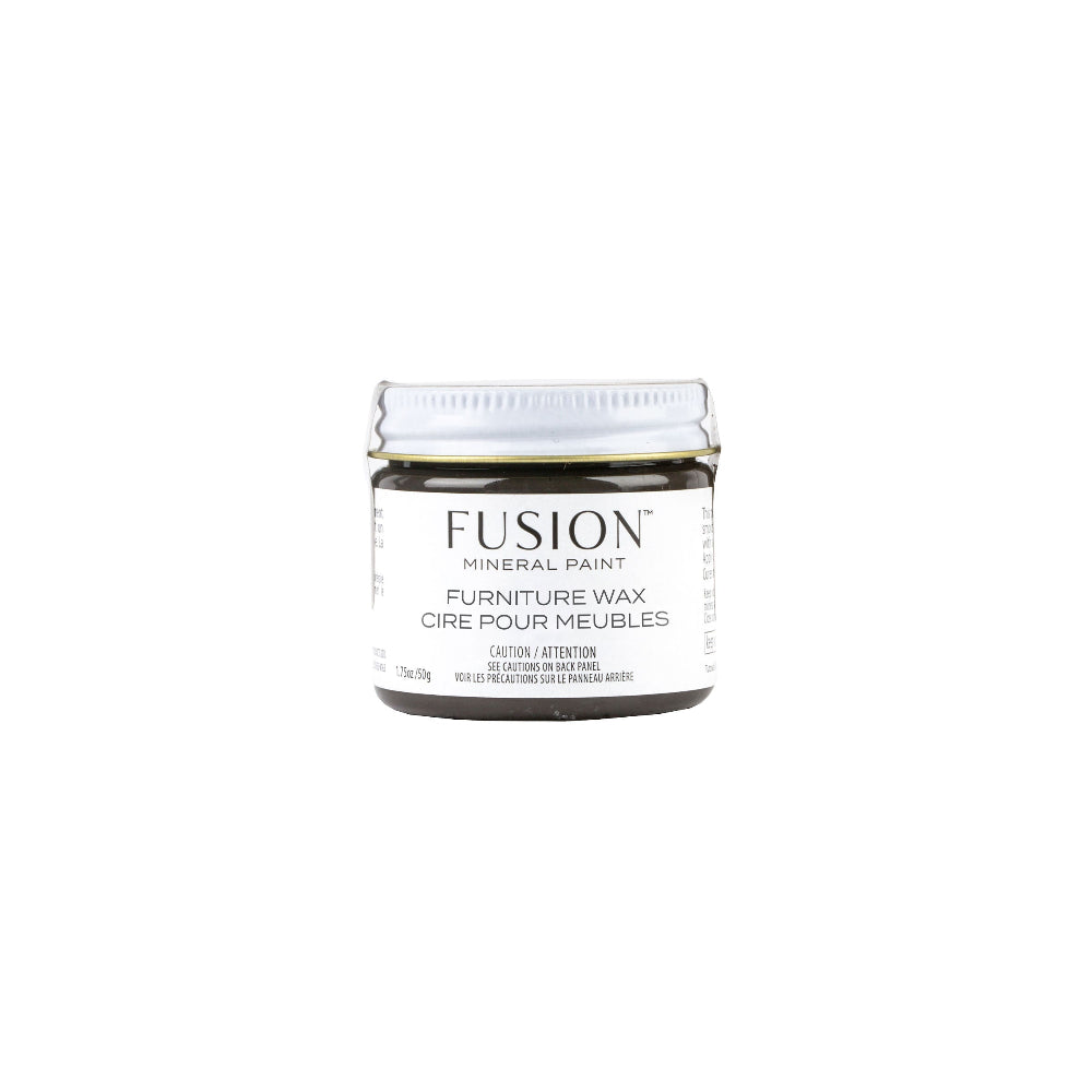 Jar of Fusion Mineral Paint Aging Furniture Wax against a white background