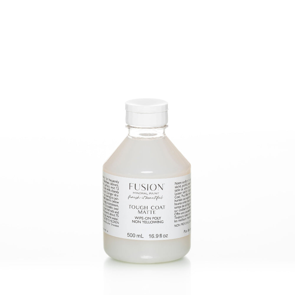 500ml bottle of Fusion Tough Coat in Matte finish on a white background
