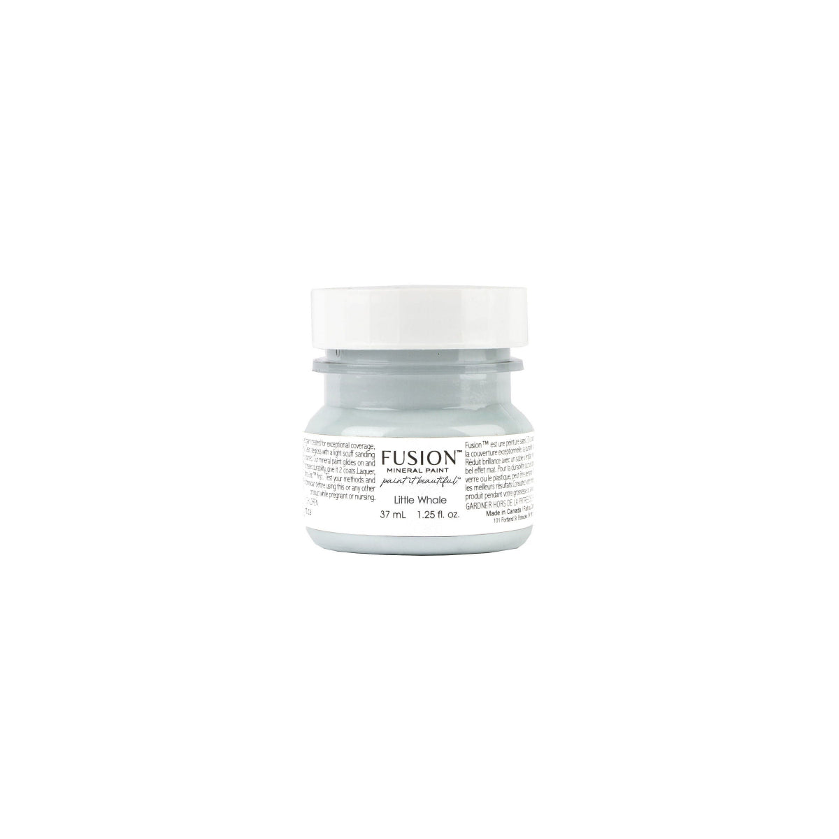 Tester size of Little Whale Fusion Mineral Paint on a white background