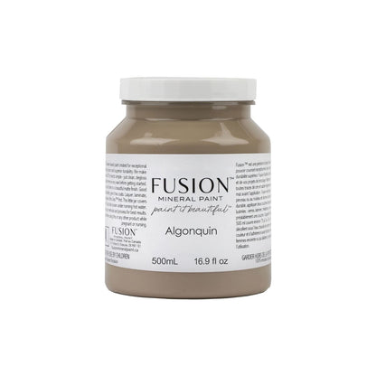 Jar of Fusion Mineral Paint in Algonquin colour on a white background.