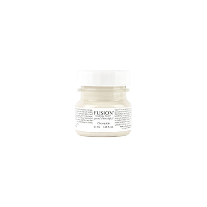 Jar of Fusion cream on a white background