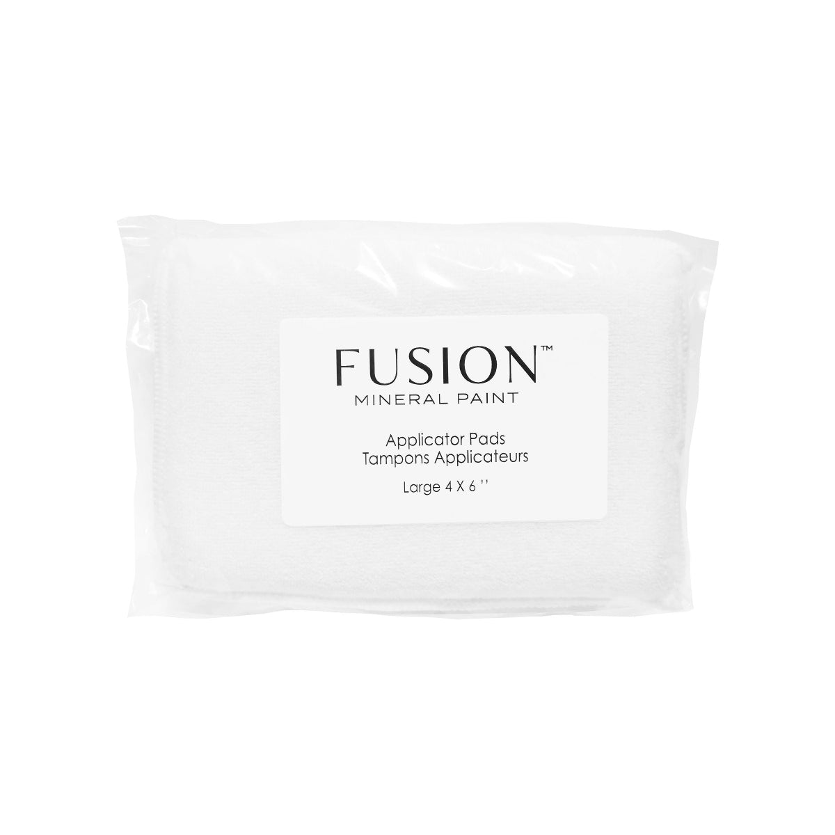 Pack of Fusion Mineral Paint applicator pads on a white background