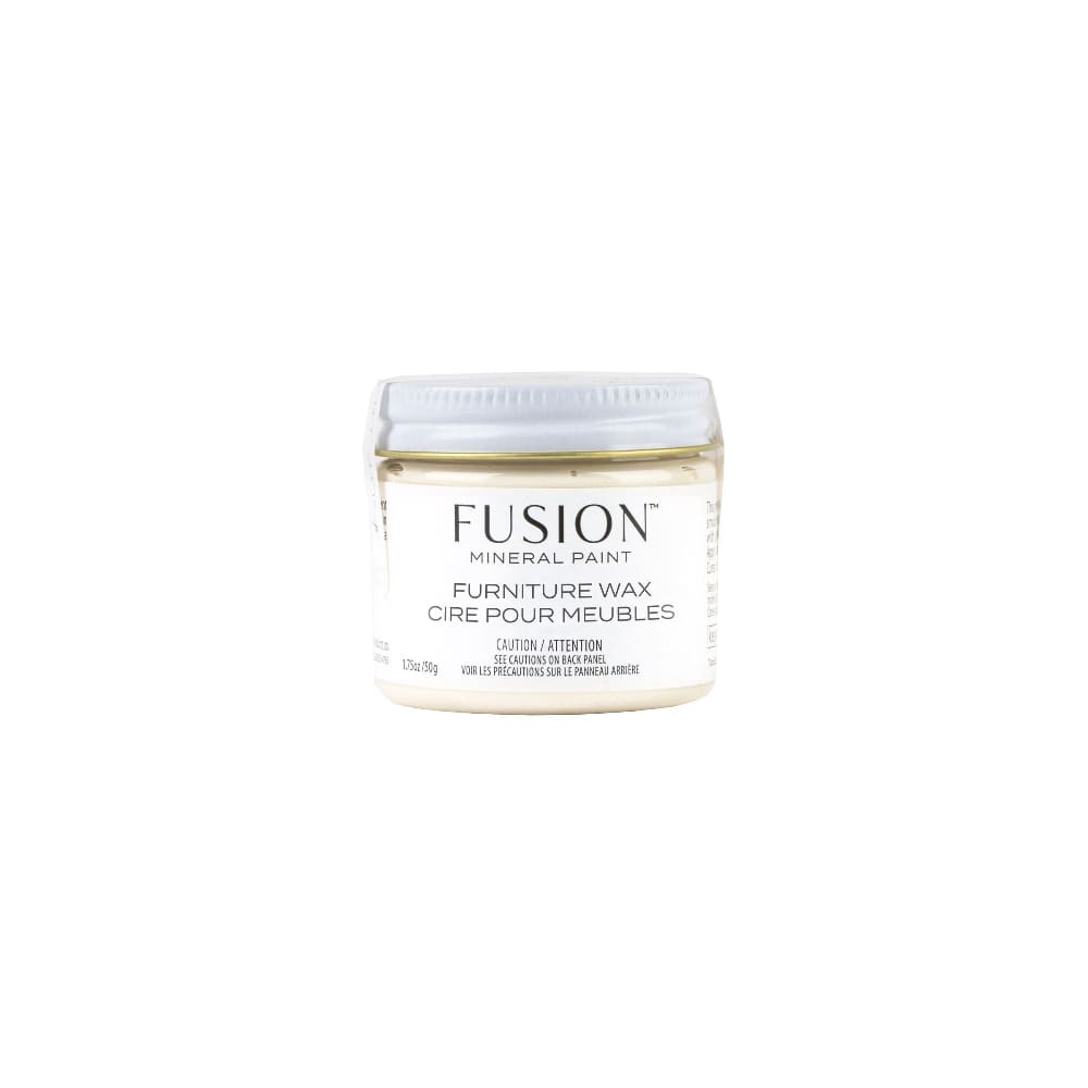 Jar of Liming Fusion Furniture Wax on a white background.