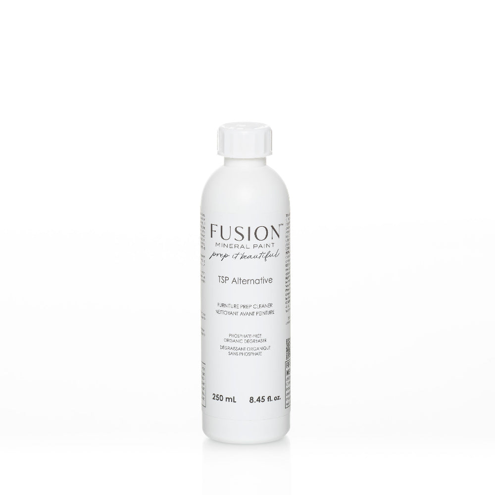 Fusion bottle of TSP Alternative on a white background