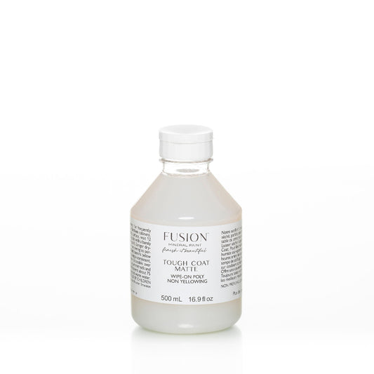 500ml bottle of Fusion Tough Coat in Matte finish on a white background