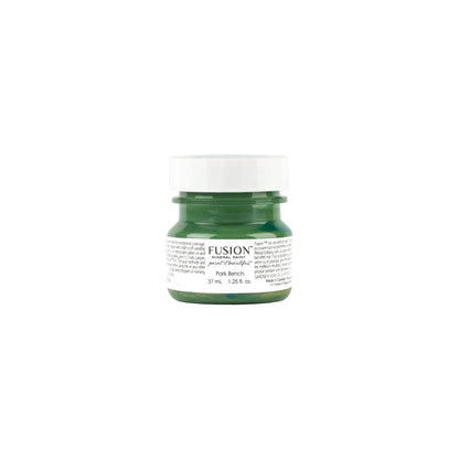Tester jar of Park Bench Fusion Mineral Paint on a white background