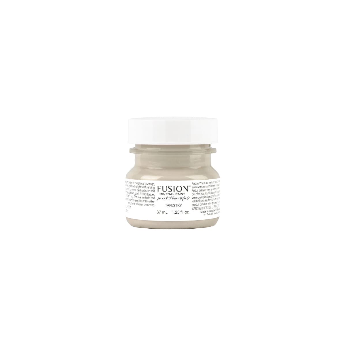 Tester jar of Fusion Mineral Paint in Tapestry on a white background