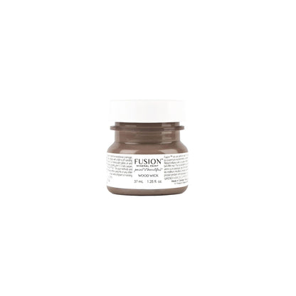 Tester jar of Wood Wick Fusion Mineral Paint on a white background